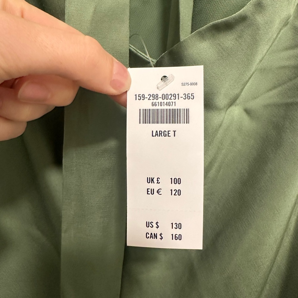 Abercrombie & Fitch Green Halter Maxi Dress - Picture 5 of 10